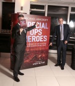 Andy McNab at the launch of Special Ops Heroes